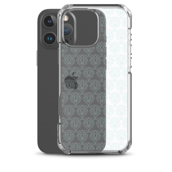 Polygonal Bear iPhone Clear Case