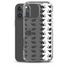 Rat Silhouette iPhone Clear Case