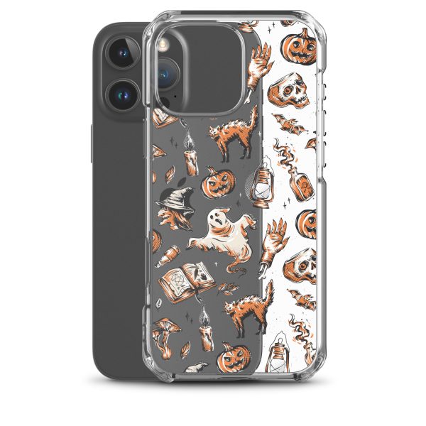 Vintage Halloween iPhone Clear Case