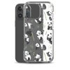 Watercolor Panda Bear iPhone Clear Case