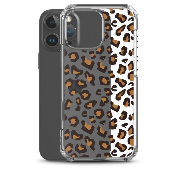 Seamless Leopard iPhone Clear Case