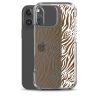Tiger Print iPhone Clear Case