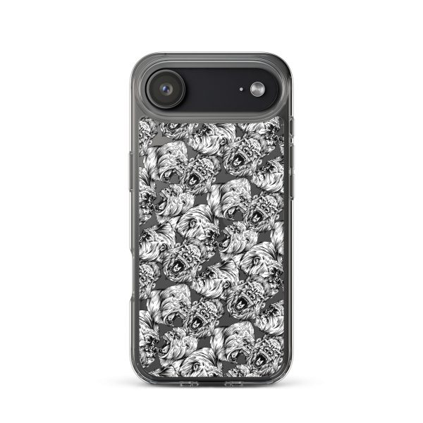 Angry Gorillas iPhone Clear Case