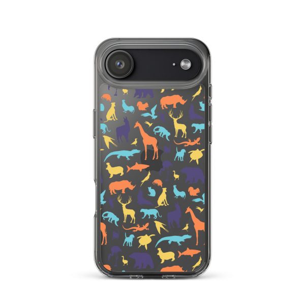 Animal Silhouette iPhone Clear Case