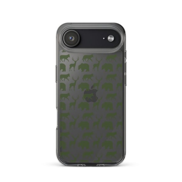 Animals Silhouette iPhone Clear Case