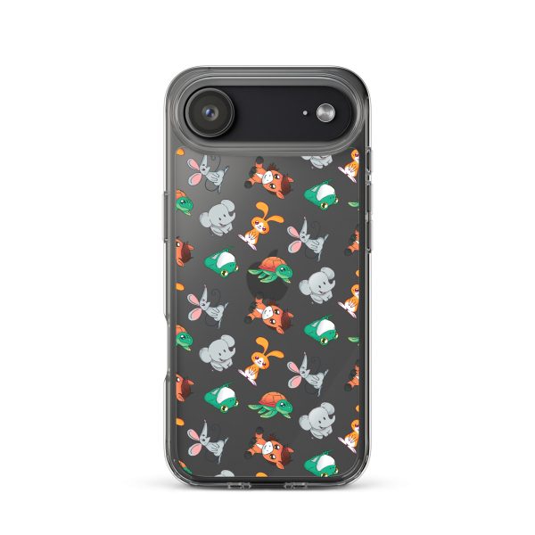 Cute Animals iPhone Clear Case