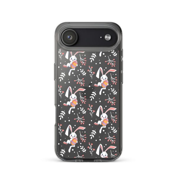 Cute Easter Rabbit iPhone Clear Case