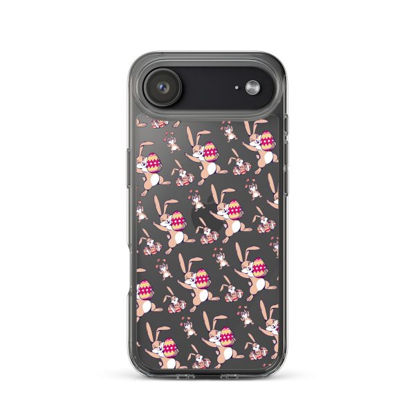 Easter Bunny With Egg iPhone Clear Case