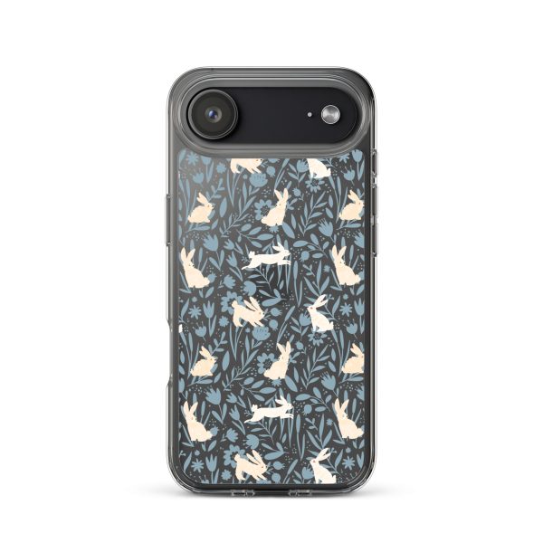 Easter Hopping Bunnies iPhone Clear Case