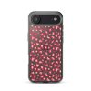 Leopard Heart Print iPhone Clear Case