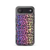 Neon Leopard iPhone Clear Case