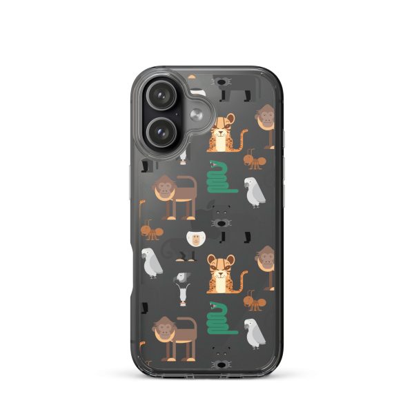 Amazon Jungle Animals iPhone Clear Case