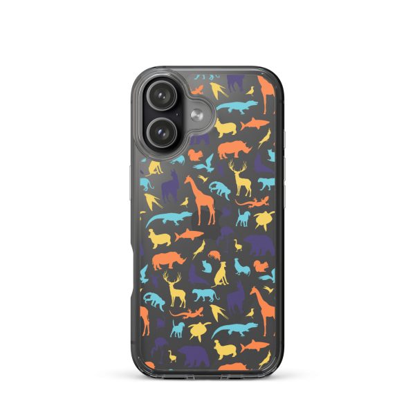 Animal Silhouette iPhone Clear Case