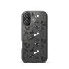 Black and White Halloween iPhone Clear Case