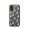 Colorful Bunnies Easter iPhone Clear Case