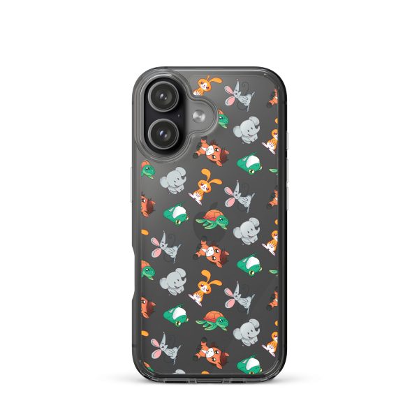 Cute Animals iPhone Clear Case