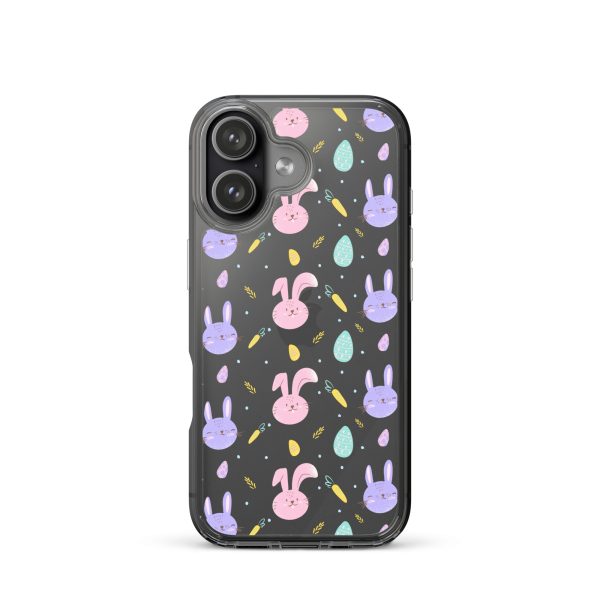 Cute Easter Bunnies iPhone Clear Case
