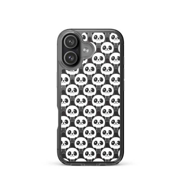 Cute Panda Bears iPhone Clear Case