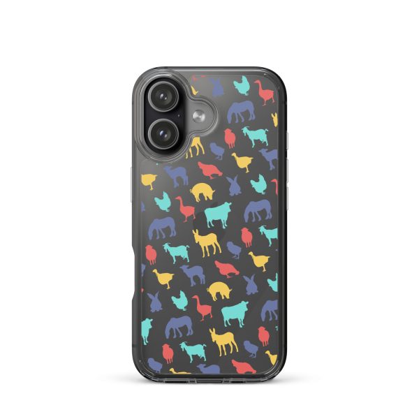 Farm Animals iPhone Clear Case