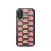 Pink Bunnies iPhone Clear Case