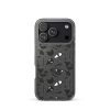 Black and White Halloween iPhone Clear Case