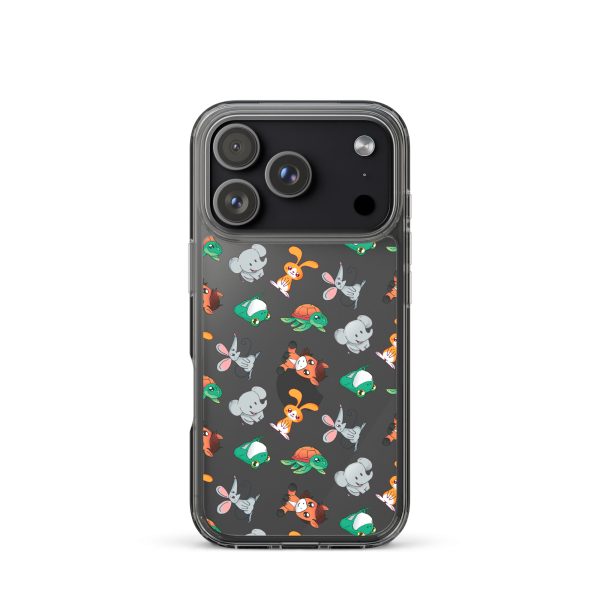 Cute Animals iPhone Clear Case