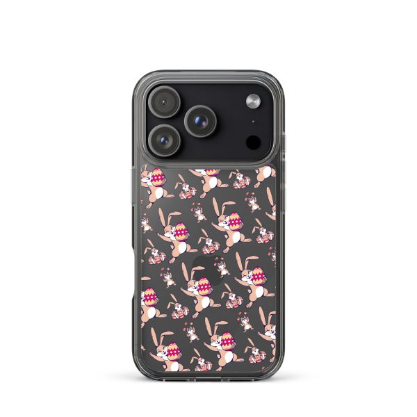 Easter Bunny With Egg iPhone Clear Case