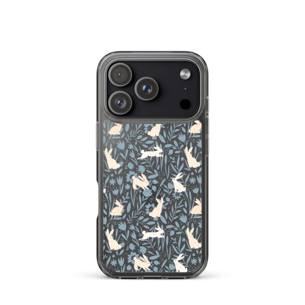 Easter Hopping Bunnies iPhone Clear Case