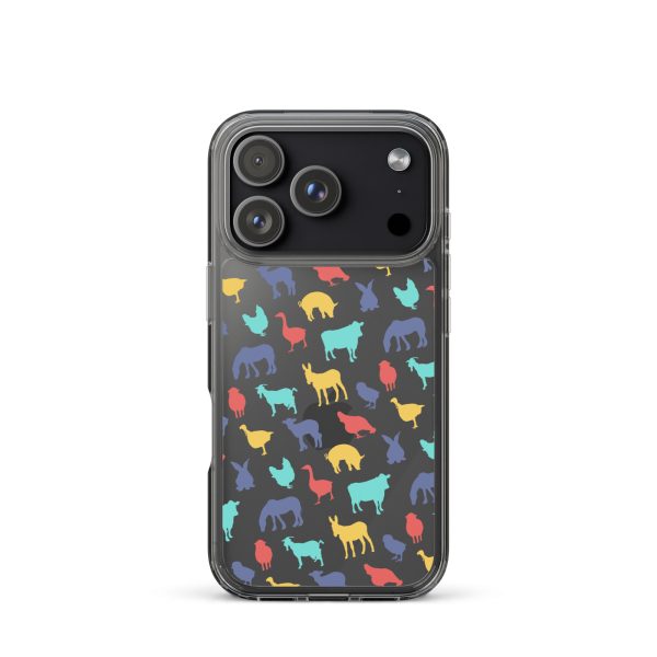 Farm Animals iPhone Clear Case
