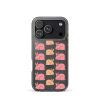 Pink Bunnies iPhone Clear Case