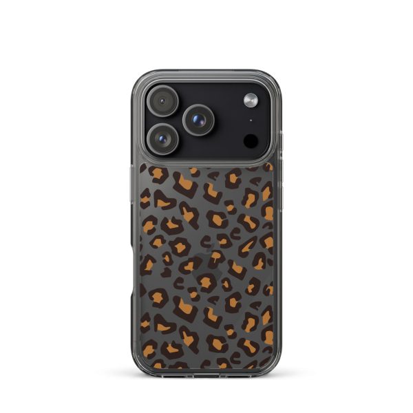 Seamless Leopard iPhone Clear Case
