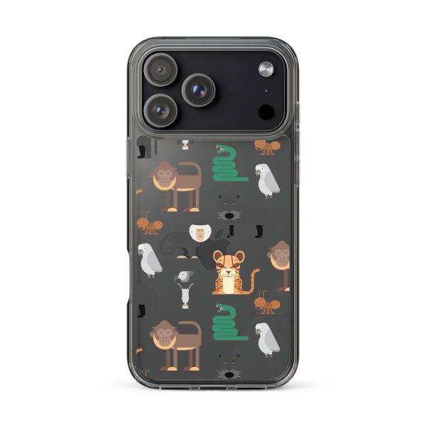 Amazon Jungle Animals iPhone Clear Case