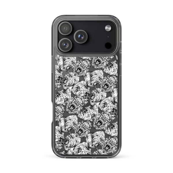 Angry Gorillas iPhone Clear Case