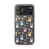 Colorful Bunnies Easter iPhone Clear Case