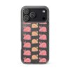 Pink Bunnies iPhone Clear Case
