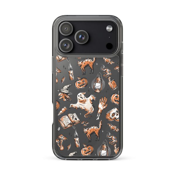 Vintage Halloween iPhone Clear Case