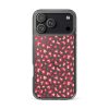 Leopard Heart Print iPhone Clear Case