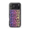 Neon Leopard iPhone Clear Case