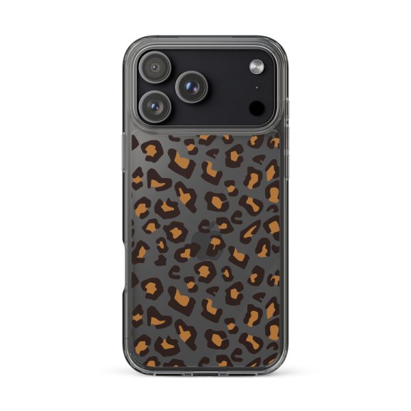 Seamless Leopard iPhone Clear Case