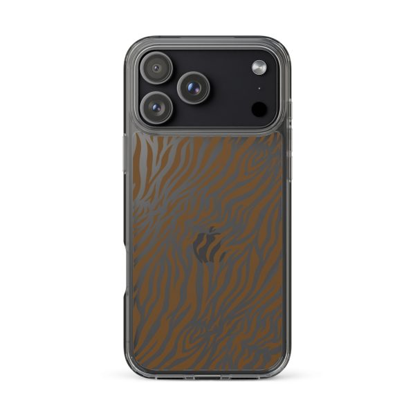 Tiger Print iPhone Clear Case