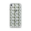 Animals Silhouette iPhone Clear Case