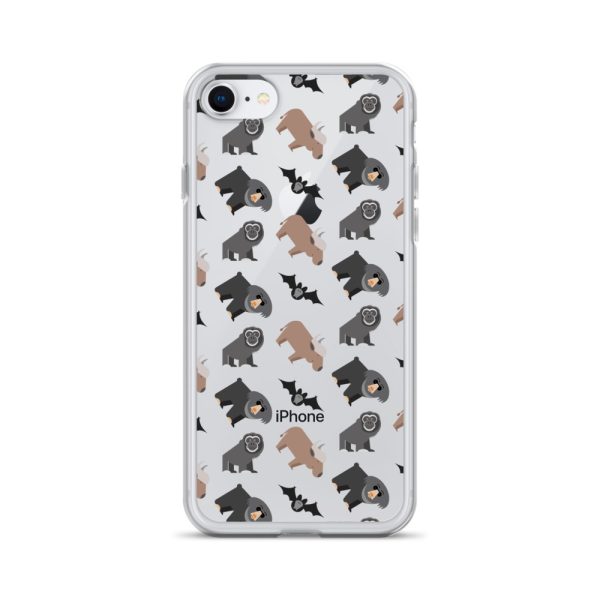 Asian Jungle Animal iPhone Clear Case