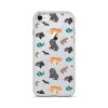 Asian Jungle Animals iPhone Clear Case