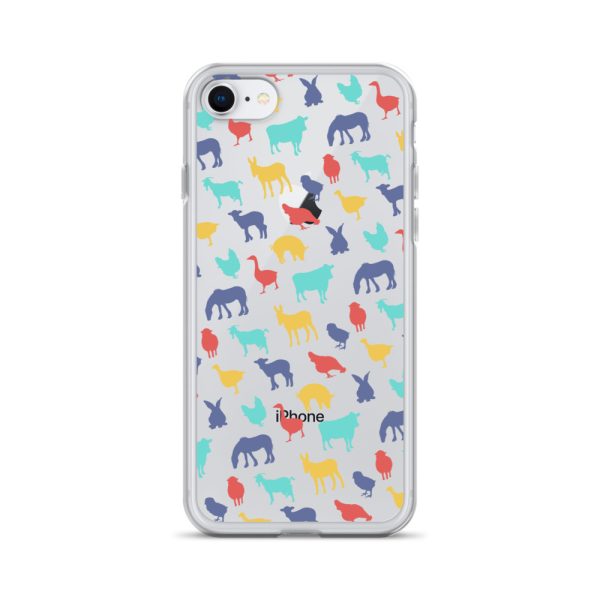Farm Animals iPhone Clear Case