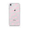 Seamless Elephant Silhouette iPhone Clear Case