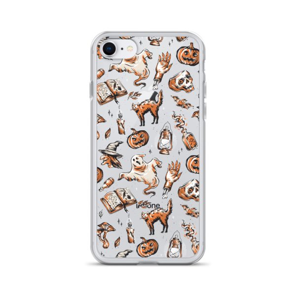 Vintage Halloween iPhone Clear Case