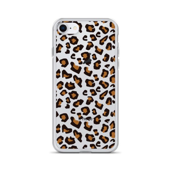 Seamless Leopard iPhone Clear Case