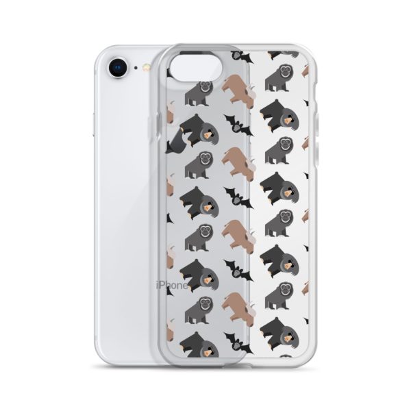 Asian Jungle Animal iPhone Clear Case