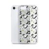 Cute Panda Bear iPhone Clear Case