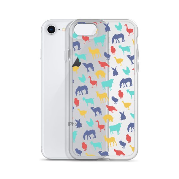 Farm Animals iPhone Clear Case